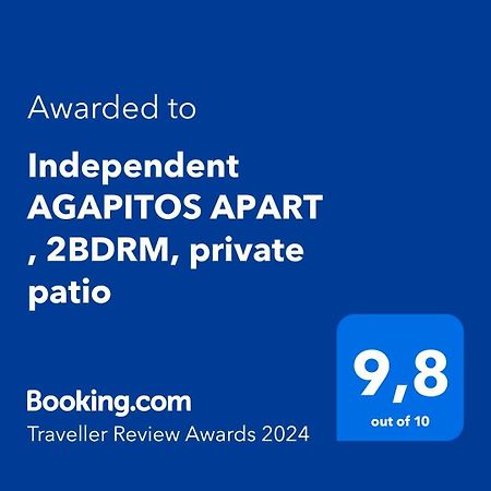 Independent Agapitos Apart , 2Bdrm, Private Patio Naxos City Eksteriør billede